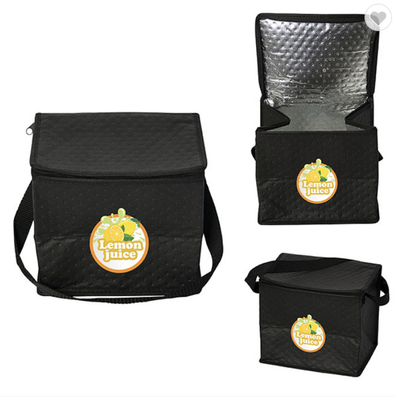 Oxford Aluminium Foil Insulation Cooler Bag Logo Kustom Untuk Pengiriman Makanan