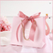 CMYK Small Wedding Ribbon Handle Gift Bags Tas Kertas Terima Kasih 300gsm