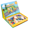 Tema Lalu Lintas Kotak Puzzle Magnet Pendidikan OEM Untuk Anak Usia 2 Tahun