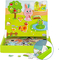 Puzzle Jigsaw Magnetik Kayu Anak-anak yang Disesuaikan, Mainan Pembelajaran Untuk Anak Usia 4 Tahun 65pcs