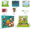 Teka-teki Jigsaw Hewan Hutan Teka-teki Magnetik Untuk Anak Prasekolah Untuk Anak-Anak Usia 4-8 60pcs