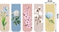 10 pcs Matte Floral Magnetic Bookmark Clips Untuk Siswa Membaca Buku