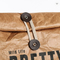 OEM Insulated Kraft Brown Paper Lunch Bag Tas Pendingin Termal Untuk Piknik Makanan