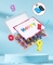Kit Surat Magnetik Kelas 208 Potongan Lembar Magnet Dua Sisi Busa Alfabet Untuk Anak-anak Prasekolah Spel